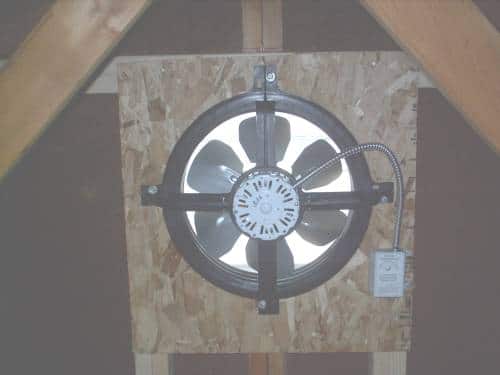 gable end fan