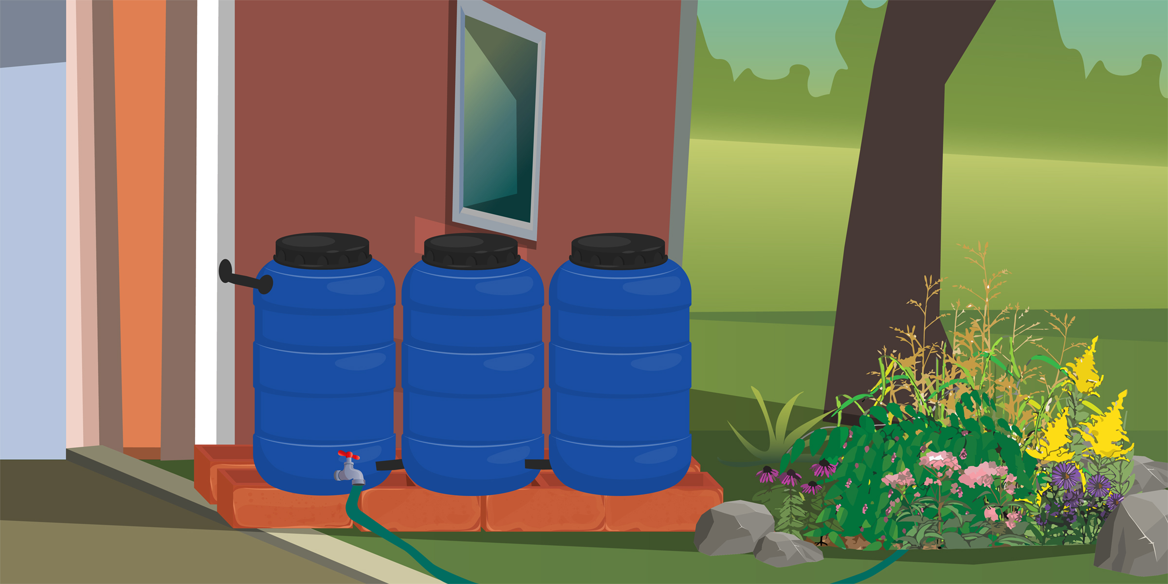 rain barrels