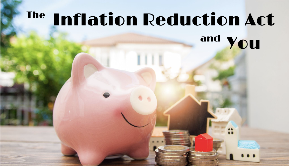 The Inflation Reduction Act and You - piggy bank image