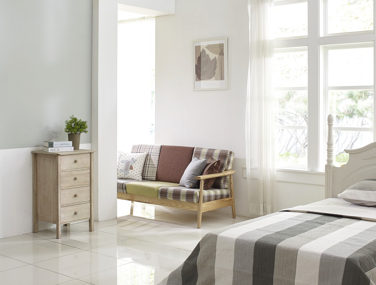 Daytime Bedroom light